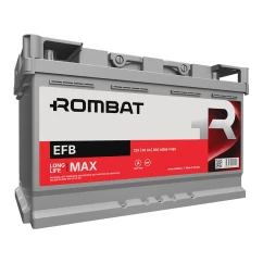 Автомобильный аккумулятор ROMBAT 6CT-80Ah EFB АзЕ (F480)