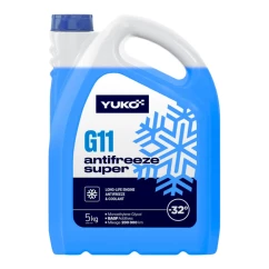 Антифриз YUKO Super G11 синий -32°C 5л (404423)