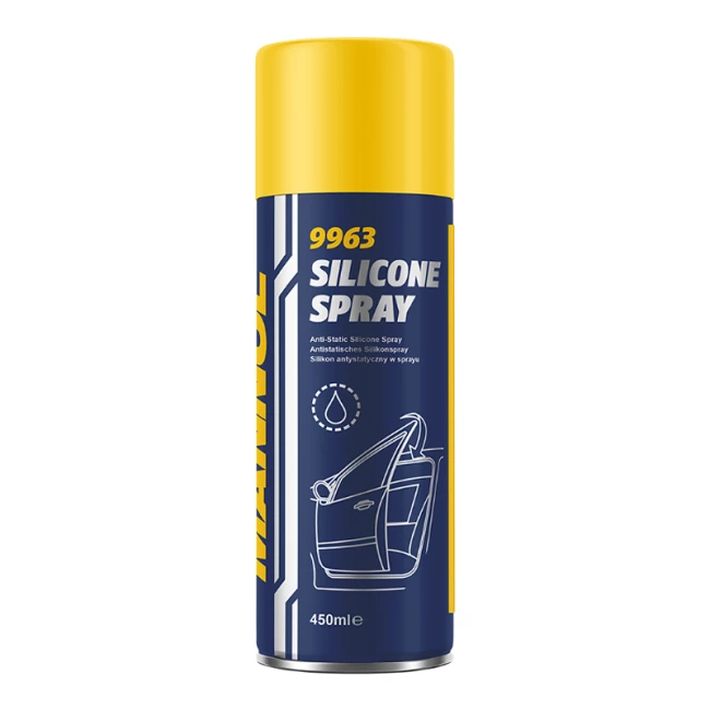 Силиконовая смазка Mannol Silicone Spray 450 мл (9963)