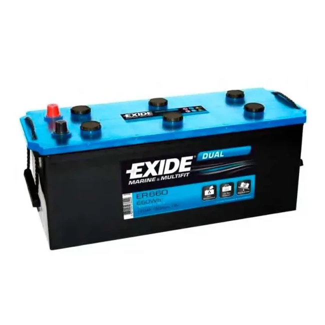Вантажний акумулятор EXIDE 6СТ-140Ah Аз (ER660)