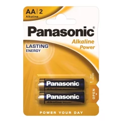 Батарейка Panasonic ALKALINE POWER щелочные AA 2шт (LR6REB/2BP)