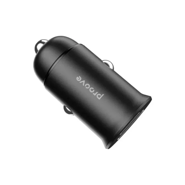 Автомобільний зарядний пристрій Proove Tiny Power 65W (USB+Type-C) Black (ACTP65110001)