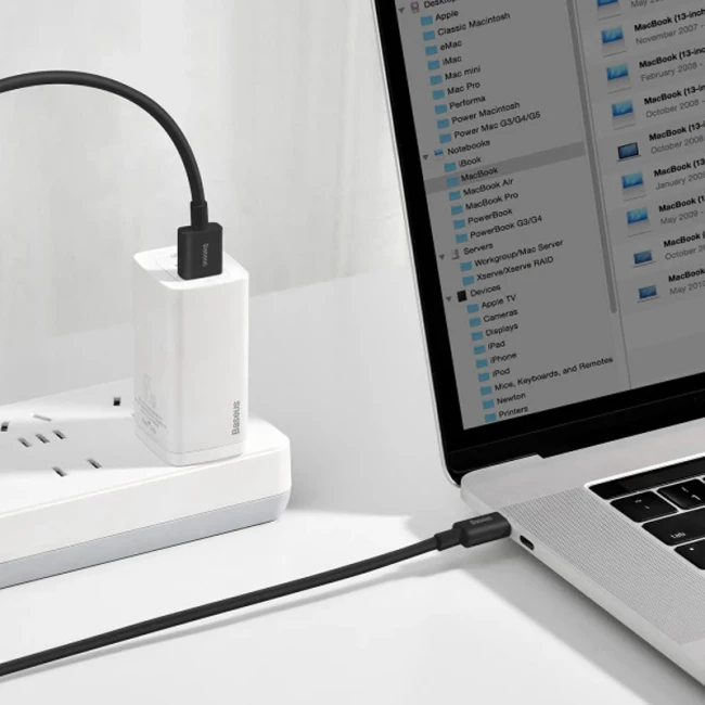Кабель Baseus USB to Type-C 66W 1m черный (CATYS-01)