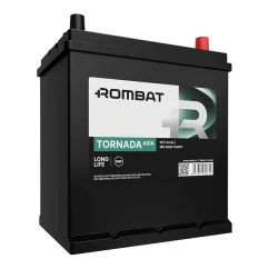 Автомобільний акумулятор ROMBAT Tornada Asia 6CT-40Ah АзЕ (-/+)