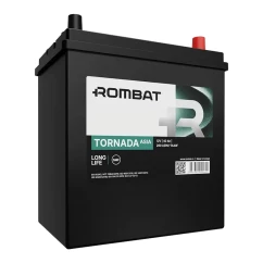 Автомобильный аккумулятор ROMBAT Tornada Asia 6CT-40Ah АзЕ (-/+)