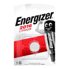 Батарейка кнопочная  ENERGIZER LITHIUM 2016 (ENR CR2016-1B)