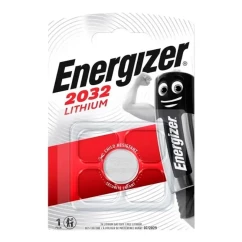 Батарейка кнопочная  ENERGIZER LITHIUM 2032 (ENR CR2032-1B)