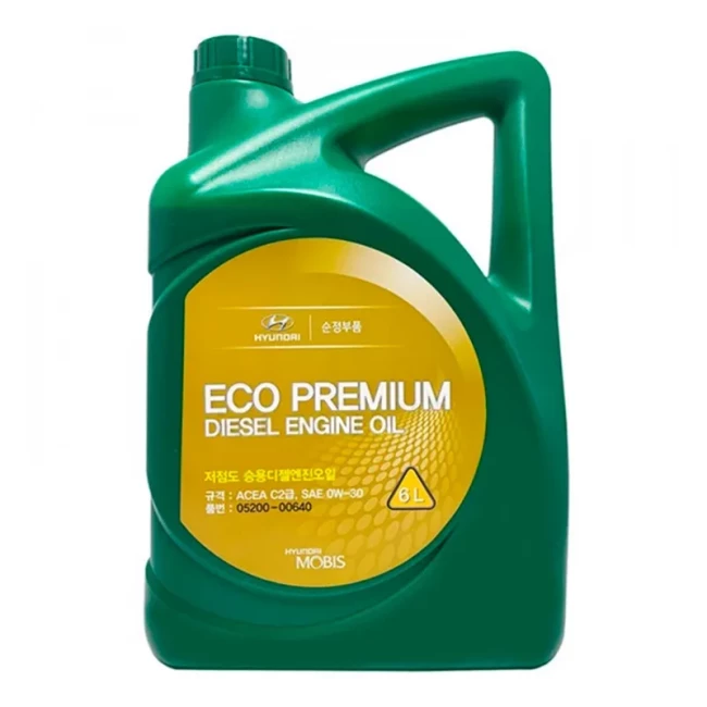 Моторное масло HYUNDAI Eco Premium Diesel 0W-30 6л (0520000640)