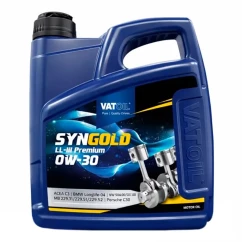 Моторное масло VatOil SynGold LL-III Premium 0W-30 4л (50933) Моторное масло VatOil SynGold LL-III Premium 0W-30 4л (50933)