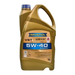 Моторное масло RAVENOL TURBO VST 5W-40 5 л