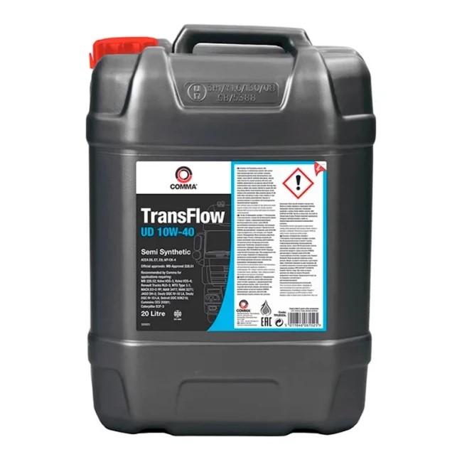 Моторное масло Comma Transflow 10W-40 20л (TRANSFLOW UD 10W40 20L)