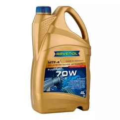 Трансмісійна олива RAVENOL MTF-4 70W 4л