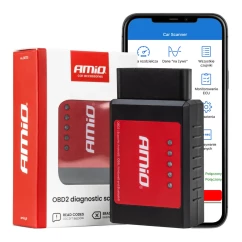 Сканер автомобильный AMIO OBD2 BT XL