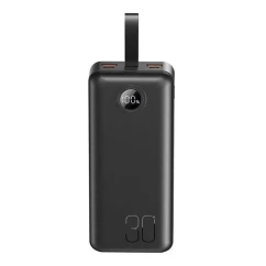 Зовнішній акумулятор XO PR240 Black 30000mAh (855544)