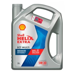 Моторное масло Shell Helix Extra ECT Multi 5W-30 5л