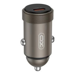 Автомобільний зарядний пристрій XO CC70 USB-C 3A 30W Black (CC70.black) Автомобільний зарядний пристрій XO CC70 USB-C 3A 30W Black (CC70.black)