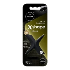 Ароматизатор Aroma Car X Shape Black (108984)