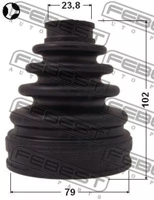 Febest 0115-MCV30 Пильник шркш