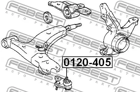 Febest 0120-405 Шаровая опора