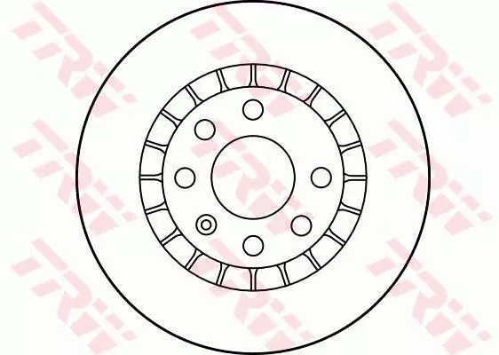 Trw DF1625 Тормозные диски