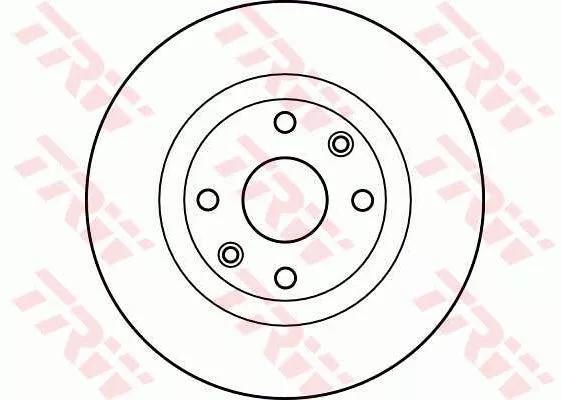 Trw DF2586 Гальмівні диски