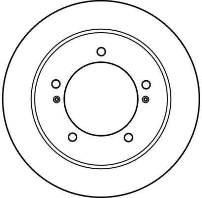Trw DF2588 Тормозные диски