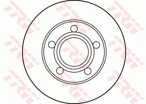 Trw DF2651 Гальмівні диски