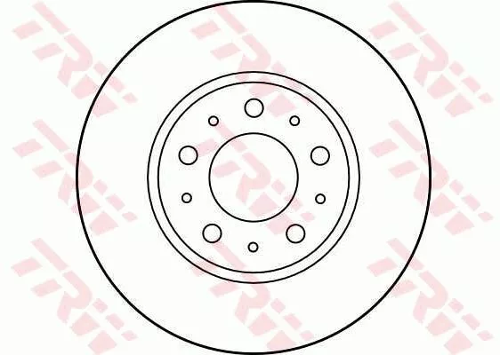 Trw DF2671 Тормозные диски