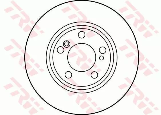 Trw DF2757 Тормозные диски