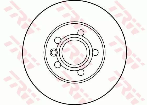 Trw DF2809 Тормозные диски