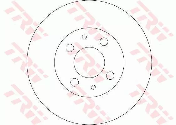 Trw DF4107 Тормозные диски