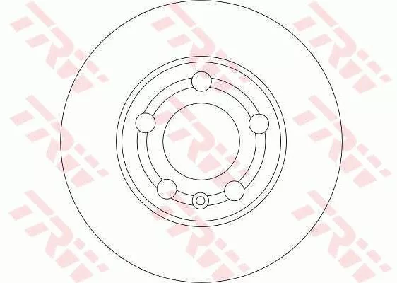 Trw DF4253 Тормозные диски