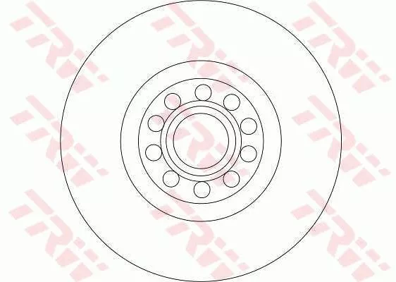 Trw DF4258S Гальмівні диски