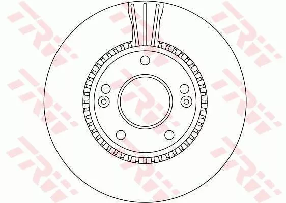 Trw DF4283 Тормозные диски