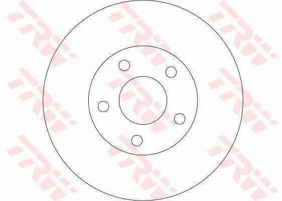 Trw DF4316 Тормозные диски