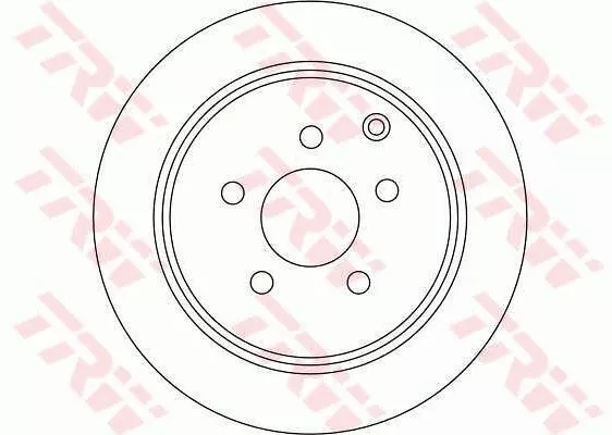 Trw DF4353 Тормозные диски