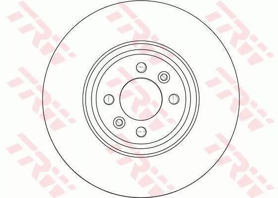 Trw DF4371 Тормозные диски