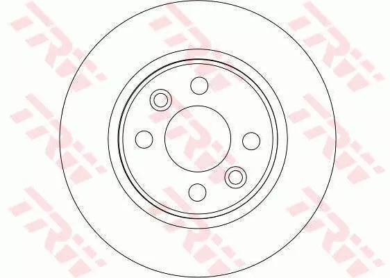 Trw DF4381 Тормозные диски