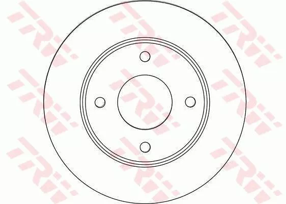 Trw DF4457 Тормозные диски