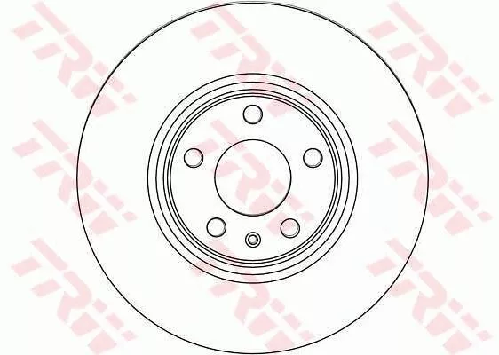Trw DF4470 Тормозные диски