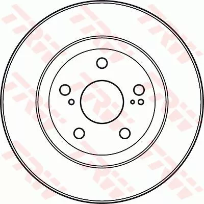 Trw DF4828S Тормозные диски