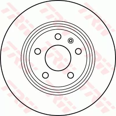 Trw DF4848 Тормозные диски