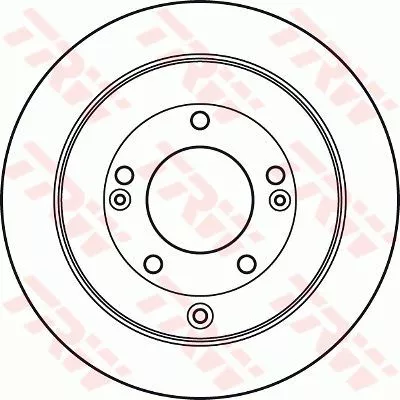 Trw DF4937 Тормозные диски