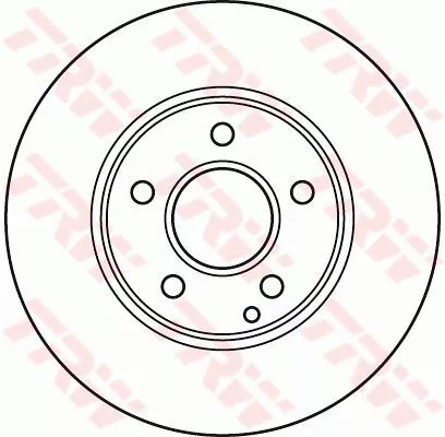 Trw DF4947 Тормозные диски