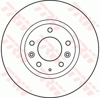 Trw DF4958S Тормозные диски