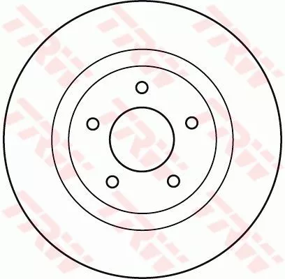Trw DF4964 Тормозные диски