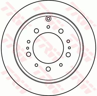 Trw DF4965S Тормозные диски