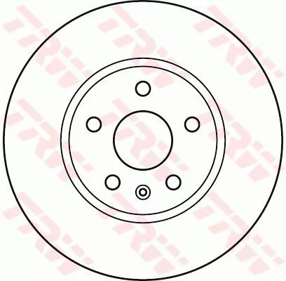 Trw DF4996S Тормозные диски