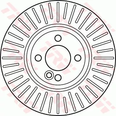 Trw DF6010 Тормозные диски