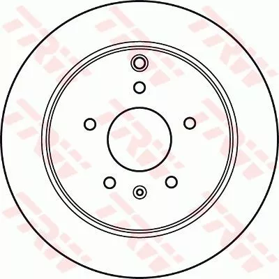 Trw DF6024 Тормозные диски